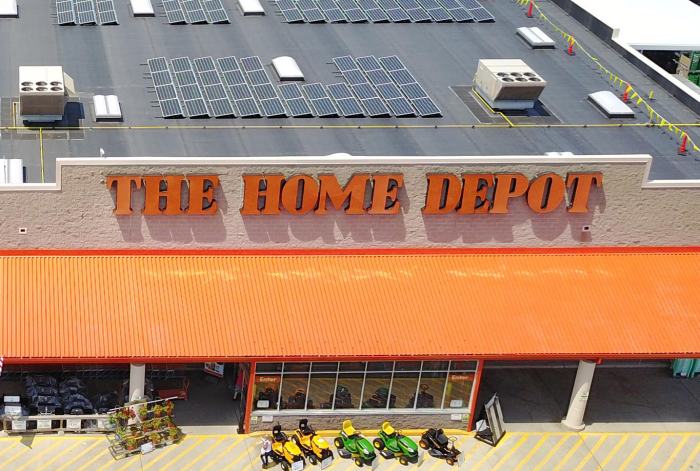 太阳能项目——家得宝(Home Depot) +特斯拉电源组