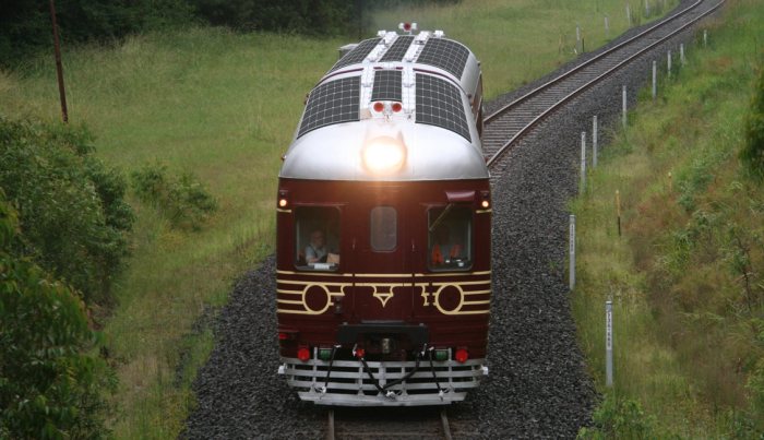 拜伦湾太阳能火车
