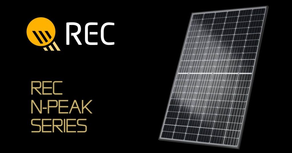 REC N-Peak太阳能电池板