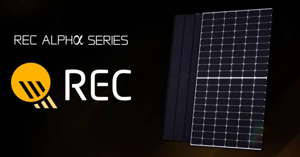 REC Alpha系列太阳能电池板