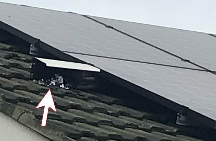 屋顶直流隔离开关起火