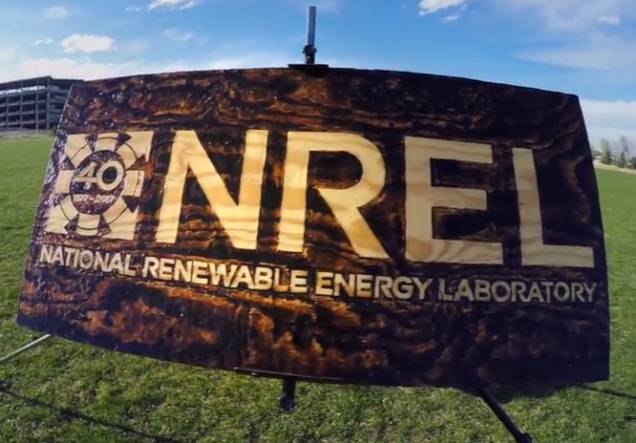 NREL sunscribes艺术品
