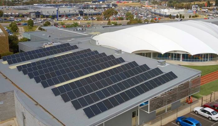Leisurelink水上中心太阳能系统