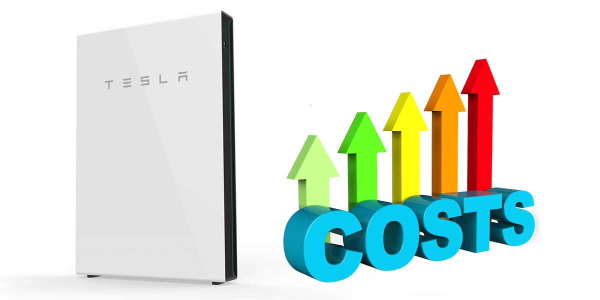 特斯拉Powerwall 2价格上涨