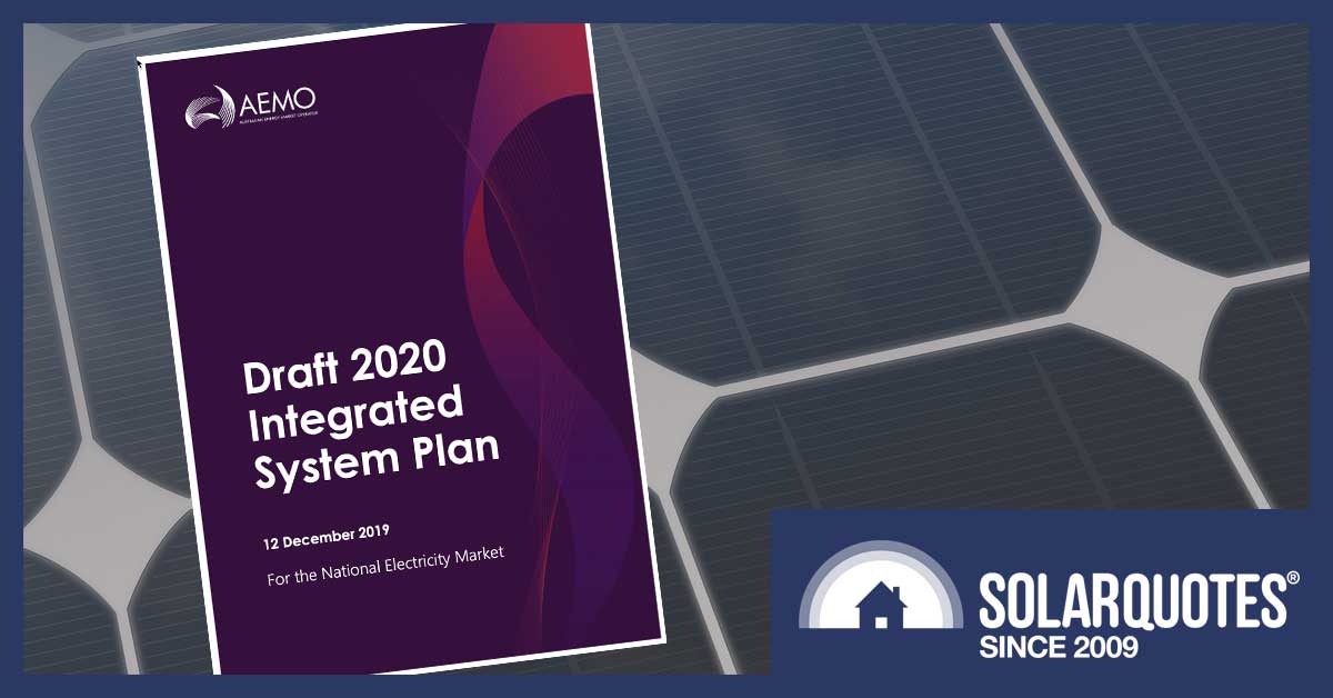AEMO 2020集成系统的计划