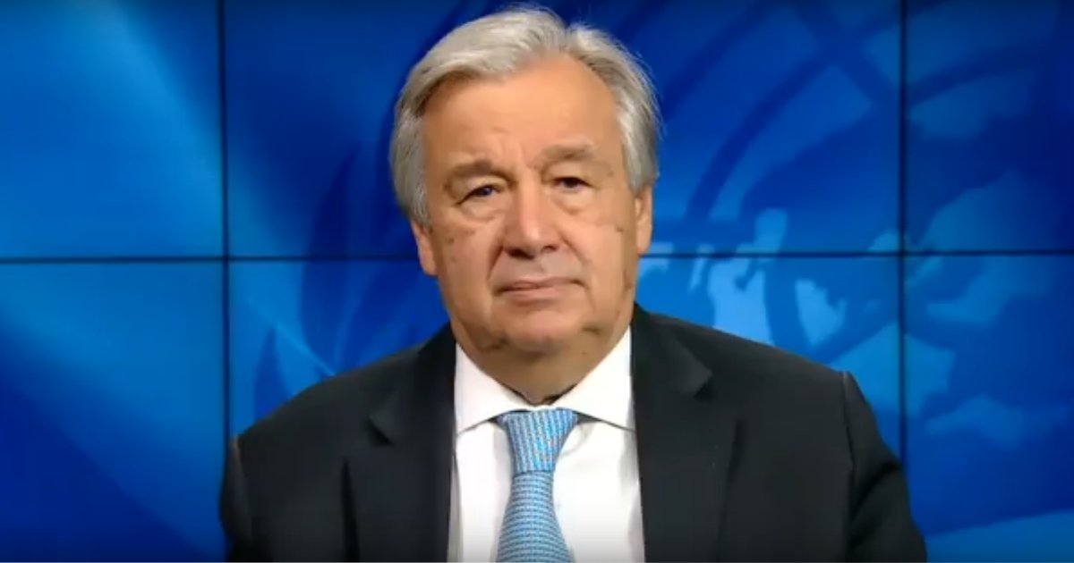 联合国秘书长António古特雷斯