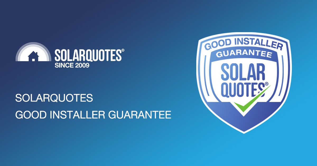 SolarQuotes良好的安装保证