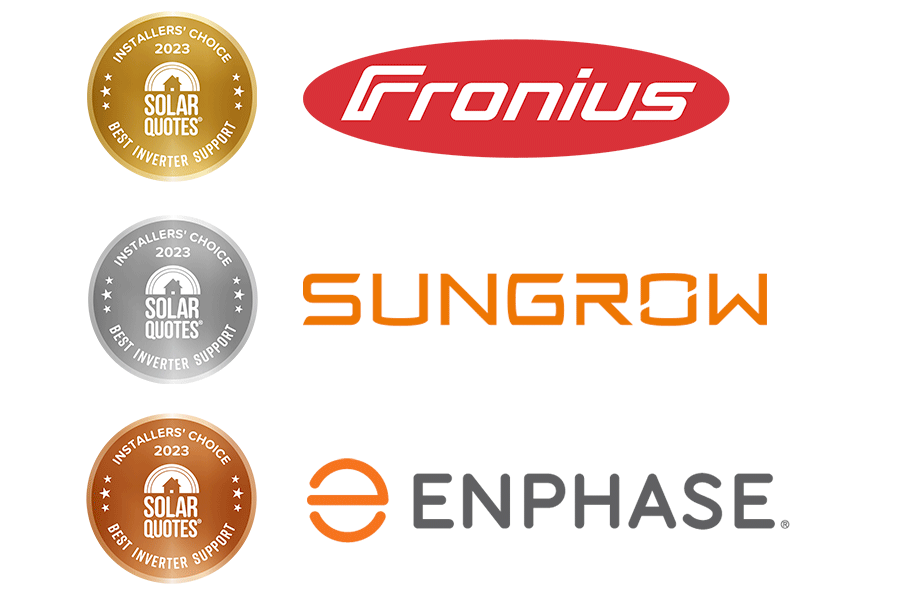 最佳逆变器支持2023 -第一Fronius，第二Sungrow，第三Enphase