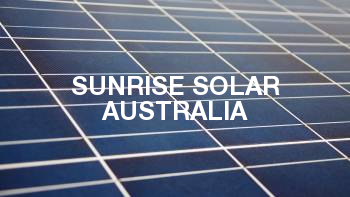 澳大利亚Sunrise Solar